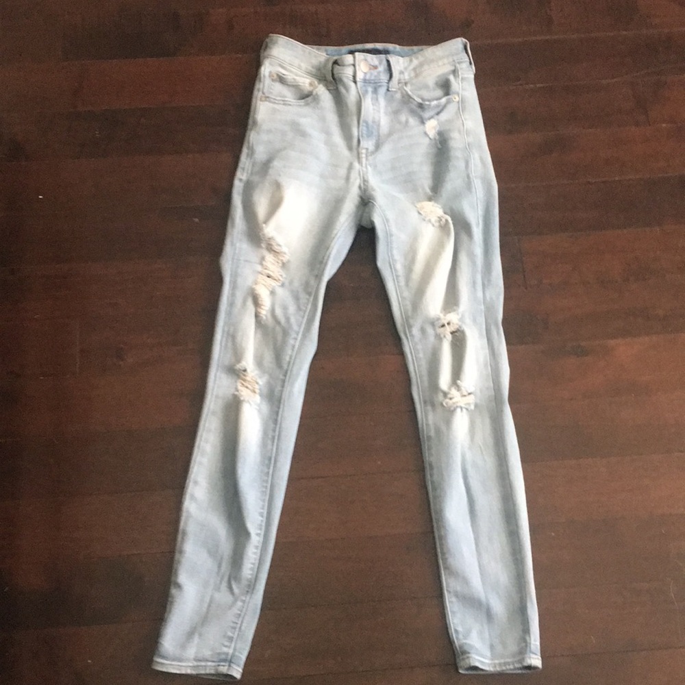 Aeropostale Ripped Jeggings